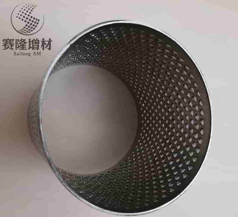 Titanium Alloy Perforated Wire Mesh Filter for Industrial