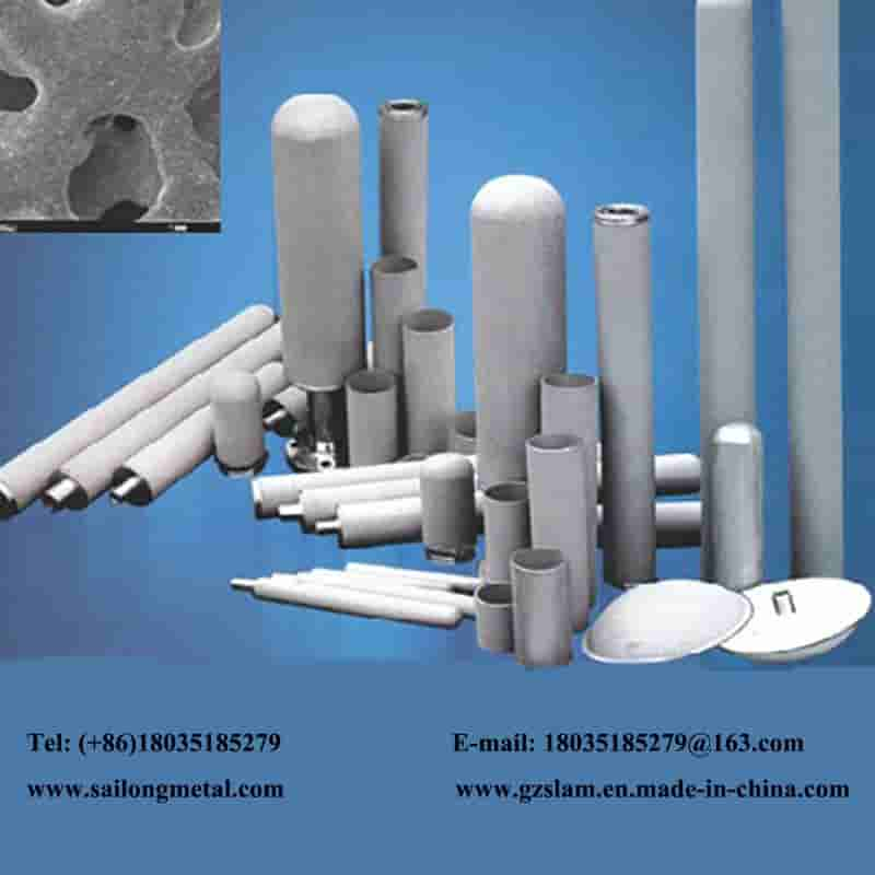 Customized Sintering Titanium/Stainless Steel Filter Tube Source Manufacturer