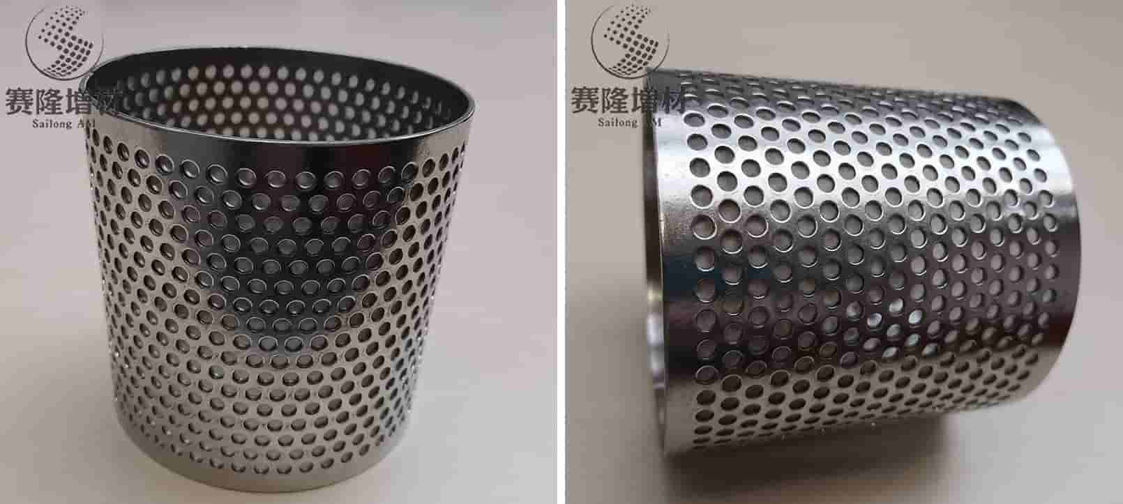 Titanium Alloy Perforated Screen Filter Chemical Filtration