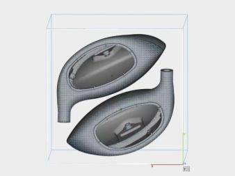 Sports Equipment 3D Printing Titanium Golf Club Head with Corrosion resistance