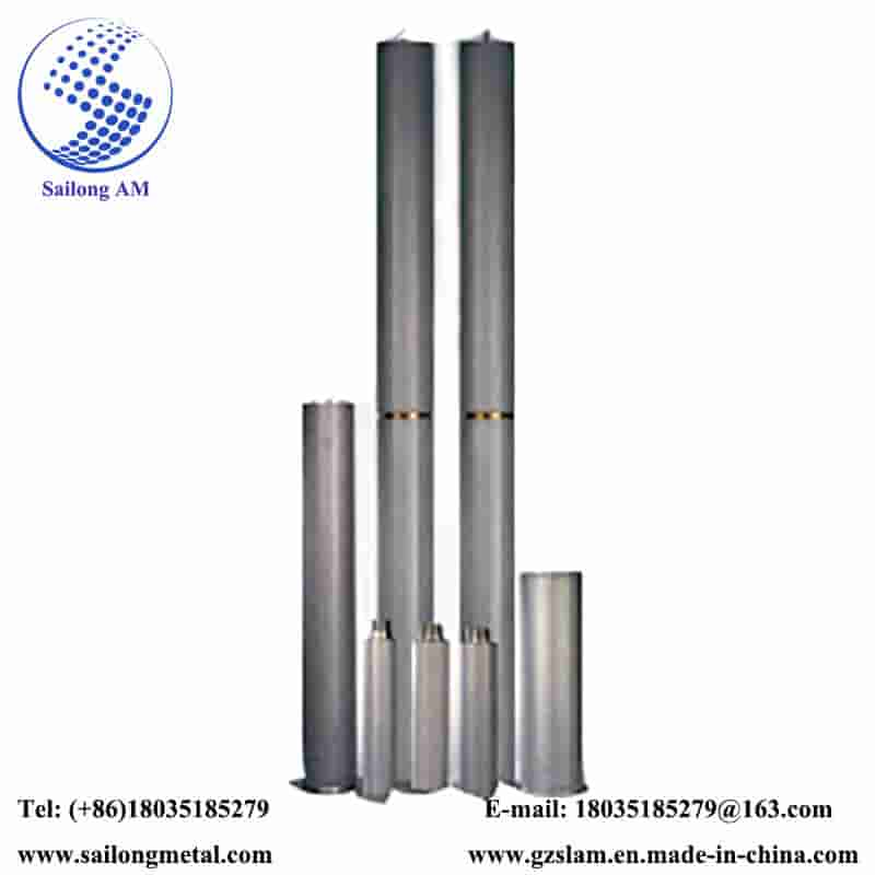 Metal Powder Filter for Air Purification with Optional Aperture