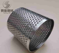 Titanium Alloy Perforated Screen Filter Chemical Filtration