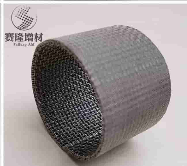 Customized Titanium Wire Mesh Filter Tube and Pipe for Metallurgy Industry