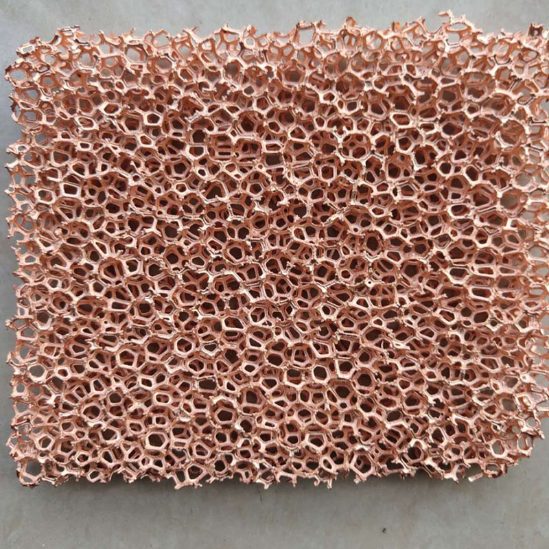 Silencing Material Foam Copper Used as Heat Sink Materials