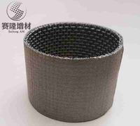 Customized Titanium Wire Mesh Filter Tube and Pipe for Metallurgy Industry