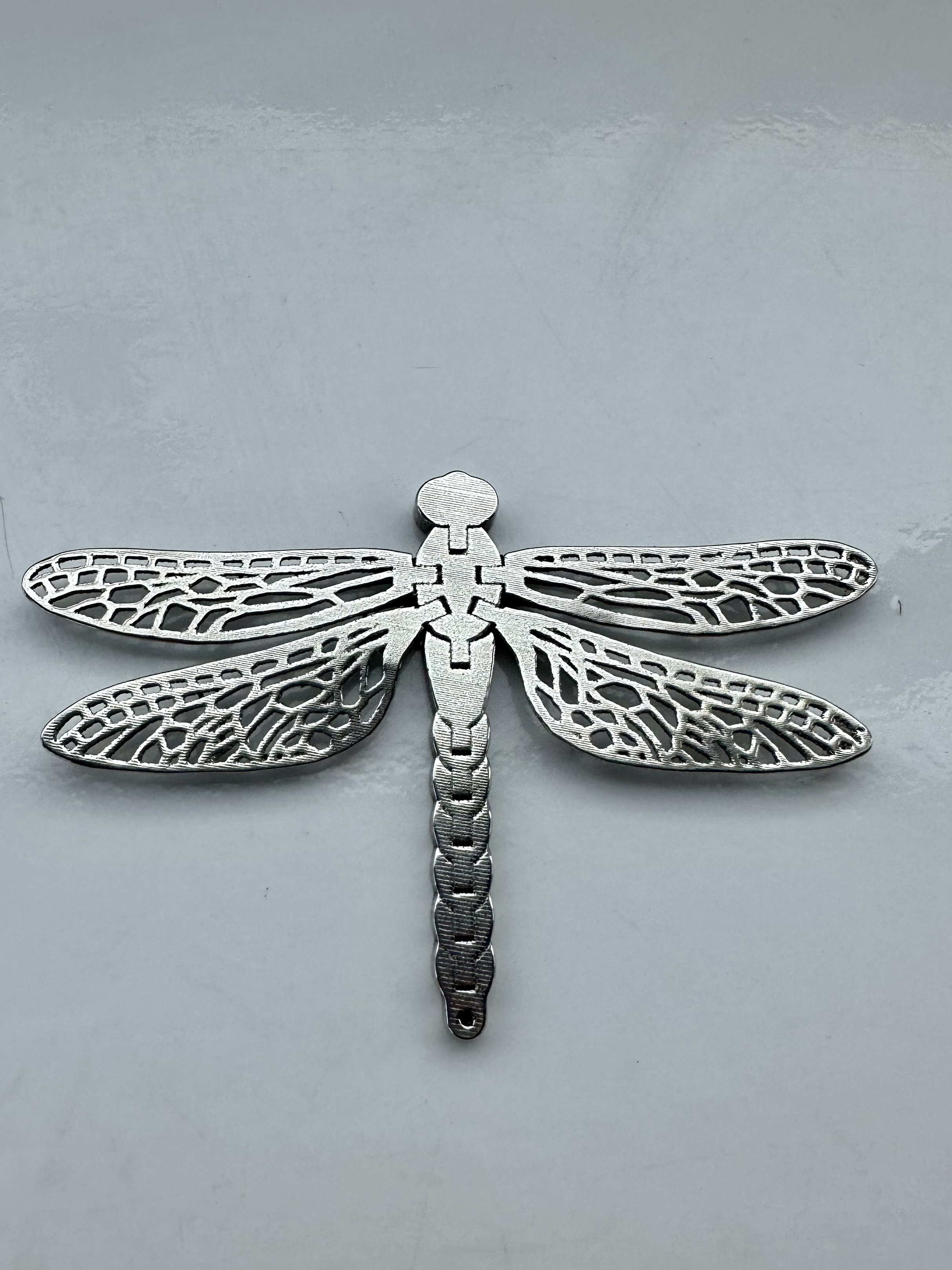 3D Printing Stainless Steel Ornament Dragonfly