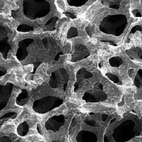 Porous Battery Electrode Material Nickel Metal Foam with Electrical Conductivity